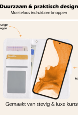 Nomfy Hoesje Geschikt voor <model> Hoesje 2-in-1 Bookcase Hoes Case Uitneembaar Met Screenprotector - Hoes Geschikt voor <model2> Hoes Cover - <color>