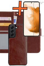 Nomfy Hoesje Geschikt voor <model> Hoesje 2-in-1 Bookcase Hoes Case Uitneembaar Met Screenprotector - Hoes Geschikt voor <model2> Hoes Cover - <color>