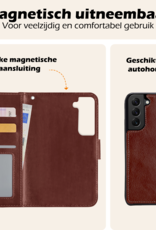 Nomfy Hoesje Geschikt voor <model> Hoesje 2-in-1 Bookcase Hoes Case Uitneembaar - Hoes Geschikt voor <model2> Hoes Cover - <color>