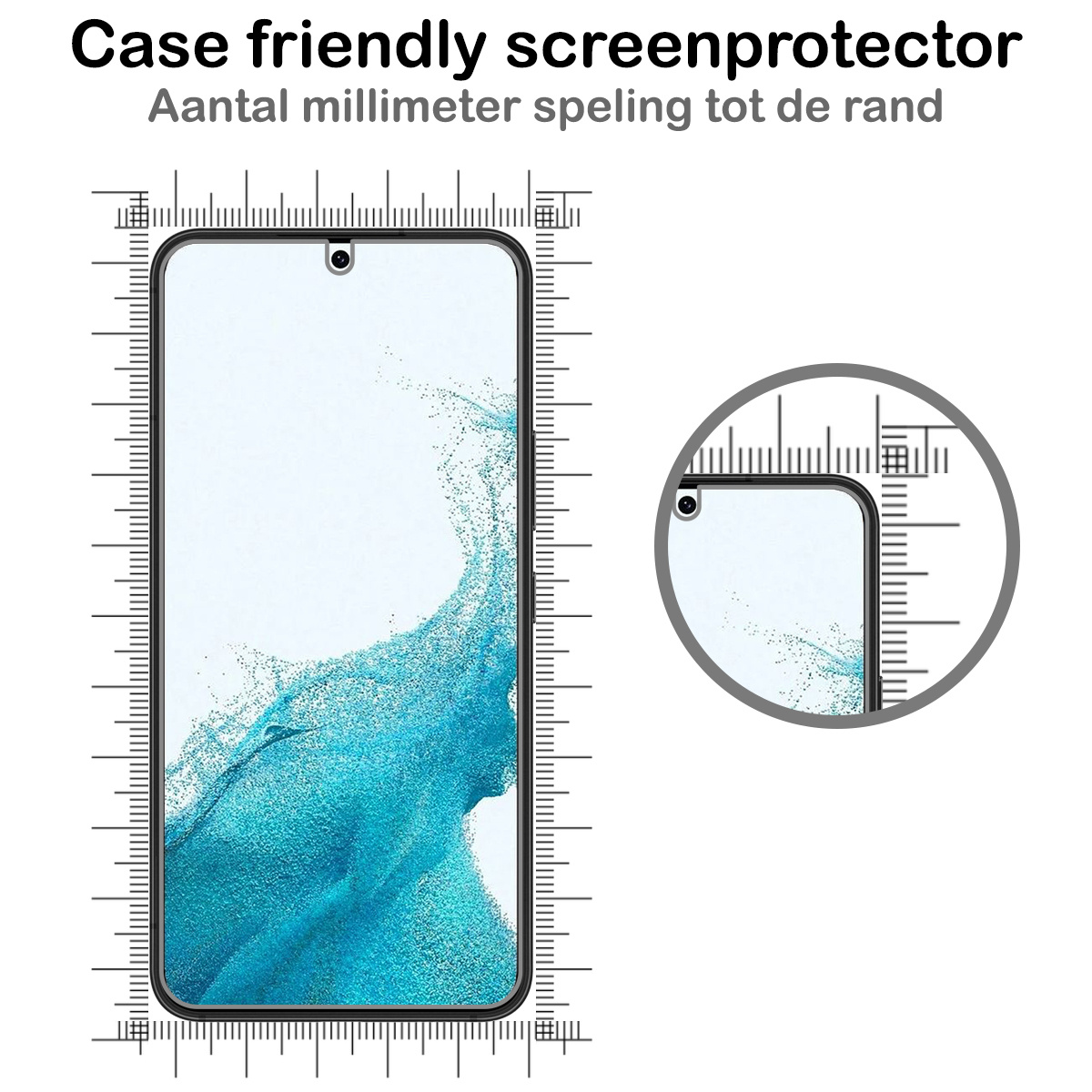 Nomfy Hoesje Geschikt voor <model> Hoesje 2-in-1 Bookcase Hoes Case Uitneembaar Met Screenprotector - Hoes Geschikt voor <model2> Hoes Cover - <color>