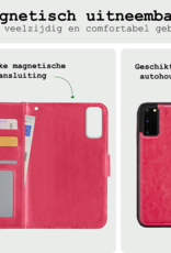 BASEY. Hoes Geschikt voor <model> Hoesje Bookcase Hoes 2-in-1 Cover - Hoesje Geschikt voor <model2> Hoes 2-in-1 Hoesje Case - <color>