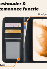 Nomfy Hoesje Geschikt voor <model> Hoesje 2-in-1 Bookcase Hoes Case Uitneembaar - Hoes Geschikt voor <model2> Hoes Cover - <color>