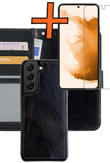 Nomfy Hoesje Geschikt voor <model> Hoesje 2-in-1 Bookcase Hoes Case Uitneembaar Met Screenprotector - Hoes Geschikt voor <model2> Hoes Cover - <color>