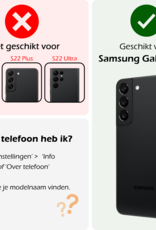 Nomfy Hoesje Geschikt voor <model> Hoesje 2-in-1 Bookcase Hoes Case Uitneembaar Met 2x Screenprotector - Hoes Geschikt voor <model2> Hoes Cover - <color>