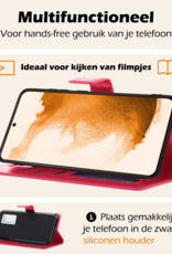 Nomfy Hoesje Geschikt voor <model> Hoesje 2-in-1 Bookcase Hoes Case Uitneembaar - Hoes Geschikt voor <model2> Hoes Cover - <color>