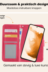 Nomfy Hoesje Geschikt voor <model> Hoesje 2-in-1 Bookcase Hoes Case Uitneembaar - Hoes Geschikt voor <model2> Hoes Cover - <color>