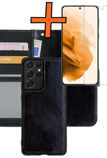 Nomfy Hoesje Geschikt voor <model> Hoesje 2-in-1 Bookcase Hoes Case Uitneembaar Met Screenprotector - Hoes Geschikt voor <model2> Hoes Cover - <color>