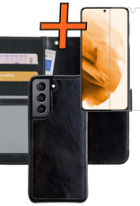 Nomfy Hoesje Geschikt voor <model> Hoesje 2-in-1 Bookcase Hoes Case Uitneembaar Met Screenprotector - Hoes Geschikt voor <model2> Hoes Cover - <color>