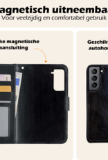 Nomfy Hoesje Geschikt voor <model> Hoesje 2-in-1 Bookcase Hoes Case Uitneembaar Met 2x Screenprotector - Hoes Geschikt voor <model2> Hoes Cover - <color>