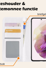Nomfy Hoesje Geschikt voor <model> Hoesje 2-in-1 Bookcase Hoes Case Uitneembaar Met Screenprotector - Hoes Geschikt voor <model2> Hoes Cover - <color>