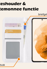 Nomfy Hoesje Geschikt voor <model> Hoesje 2-in-1 Bookcase Hoes Case Uitneembaar Met 2x Screenprotector - Hoes Geschikt voor <model2> Hoes Cover - <color>