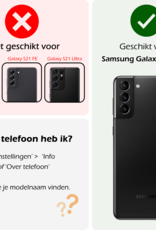 Nomfy Hoesje Geschikt voor <model> Hoesje 2-in-1 Bookcase Hoes Case Uitneembaar Met Screenprotector - Hoes Geschikt voor <model2> Hoes Cover - <color>