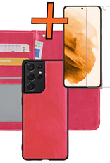 Nomfy Hoesje Geschikt voor <model> Hoesje 2-in-1 Bookcase Hoes Case Uitneembaar Met Screenprotector - Hoes Geschikt voor <model2> Hoes Cover - <color>