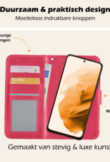 Nomfy Hoesje Geschikt voor <model> Hoesje 2-in-1 Bookcase Hoes Case Uitneembaar Met 2x Screenprotector - Hoes Geschikt voor <model2> Hoes Cover - <color>