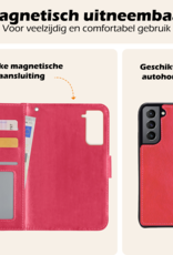 Nomfy Hoesje Geschikt voor <model> Hoesje 2-in-1 Bookcase Hoes Case Uitneembaar Met 2x Screenprotector - Hoes Geschikt voor <model2> Hoes Cover - <color>