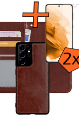 Nomfy Hoesje Geschikt voor <model> Hoesje 2-in-1 Bookcase Hoes Case Uitneembaar Met 2x Screenprotector - Hoes Geschikt voor <model2> Hoes Cover - <color>