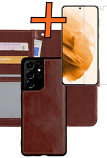 Nomfy Hoesje Geschikt voor <model> Hoesje 2-in-1 Bookcase Hoes Case Uitneembaar Met Screenprotector - Hoes Geschikt voor <model2> Hoes Cover - <color>