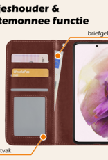 Nomfy Hoesje Geschikt voor <model> Hoesje 2-in-1 Bookcase Hoes Case Uitneembaar Met 2x Screenprotector - Hoes Geschikt voor <model2> Hoes Cover - <color>