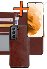 Nomfy Hoesje Geschikt voor <model> Hoesje 2-in-1 Bookcase Hoes Case Uitneembaar Met Screenprotector - Hoes Geschikt voor <model2> Hoes Cover - <color>