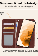 Nomfy Hoesje Geschikt voor <model> Hoesje 2-in-1 Bookcase Hoes Case Uitneembaar Met 2x Screenprotector - Hoes Geschikt voor <model2> Hoes Cover - <color>