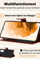 Nomfy Hoesje Geschikt voor <model> Hoesje 2-in-1 Bookcase Hoes Case Uitneembaar Met Screenprotector - Hoes Geschikt voor <model2> Hoes Cover - <color>