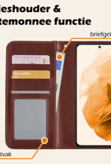 Nomfy Hoesje Geschikt voor <model> Hoesje 2-in-1 Bookcase Hoes Case Uitneembaar - Hoes Geschikt voor <model2> Hoes Cover - <color>