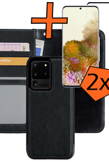 Nomfy Hoesje Geschikt voor <model> Hoesje 2-in-1 Bookcase Hoes Case Uitneembaar Met 2x Screenprotector - Hoes Geschikt voor <model2> Hoes Cover - <color>