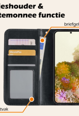 Nomfy Hoesje Geschikt voor <model> Hoesje 2-in-1 Bookcase Hoes Case Uitneembaar Met 2x Screenprotector - Hoes Geschikt voor <model2> Hoes Cover - <color>
