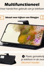 Nomfy Hoesje Geschikt voor <model> Hoesje 2-in-1 Bookcase Hoes Case Uitneembaar Met 2x Screenprotector - Hoes Geschikt voor <model2> Hoes Cover - <color>