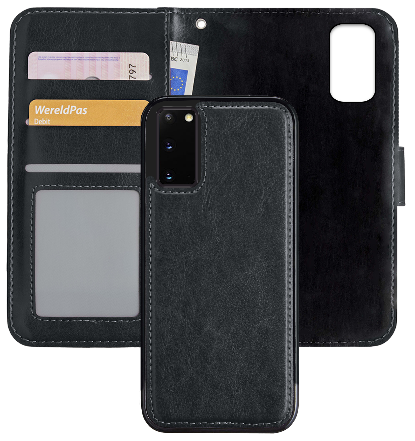 Nomfy Hoesje Geschikt voor <model> Hoesje 2-in-1 Bookcase Hoes Case Uitneembaar - Hoes Geschikt voor <model2> Hoes Cover - <color>