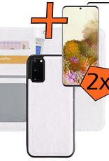 Nomfy Hoesje Geschikt voor <model> Hoesje 2-in-1 Bookcase Hoes Case Uitneembaar Met 2x Screenprotector - Hoes Geschikt voor <model2> Hoes Cover - <color>