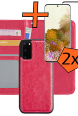 Nomfy Hoesje Geschikt voor <model> Hoesje 2-in-1 Bookcase Hoes Case Uitneembaar Met 2x Screenprotector - Hoes Geschikt voor <model2> Hoes Cover - <color>