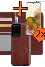 Nomfy Hoesje Geschikt voor <model> Hoesje 2-in-1 Bookcase Hoes Case Uitneembaar Met 2x Screenprotector - Hoes Geschikt voor <model2> Hoes Cover - <color>
