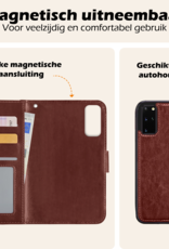 Nomfy Hoesje Geschikt voor <model> Hoesje 2-in-1 Bookcase Hoes Case Uitneembaar Met 2x Screenprotector - Hoes Geschikt voor <model2> Hoes Cover - <color>