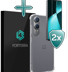 Forterra Forterra OnePlus Nord CE4 Lite Hoesje Shockproof Met 2x Screenprotector