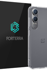 Forterra Hoesje Geschikt voor OnePlus Nord CE4 Lite Hoesje Siliconen Case Hoes - Hoes Geschikt voor OnePlus Nord CE4 Lite Hoes Cover Case - Transparant