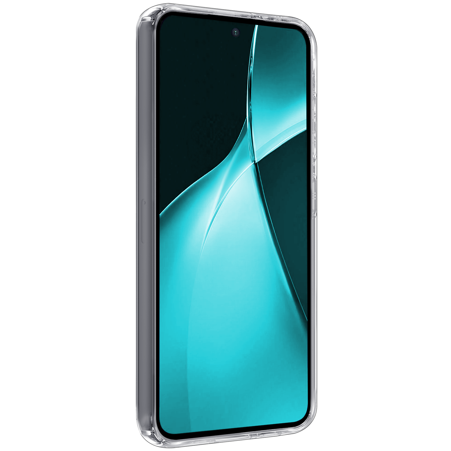 Forterra Hoesje Geschikt voor OnePlus Nord CE4 Lite Hoesje Siliconen Case Hoes - Hoes Geschikt voor OnePlus Nord CE4 Lite Hoes Cover Case - Transparant