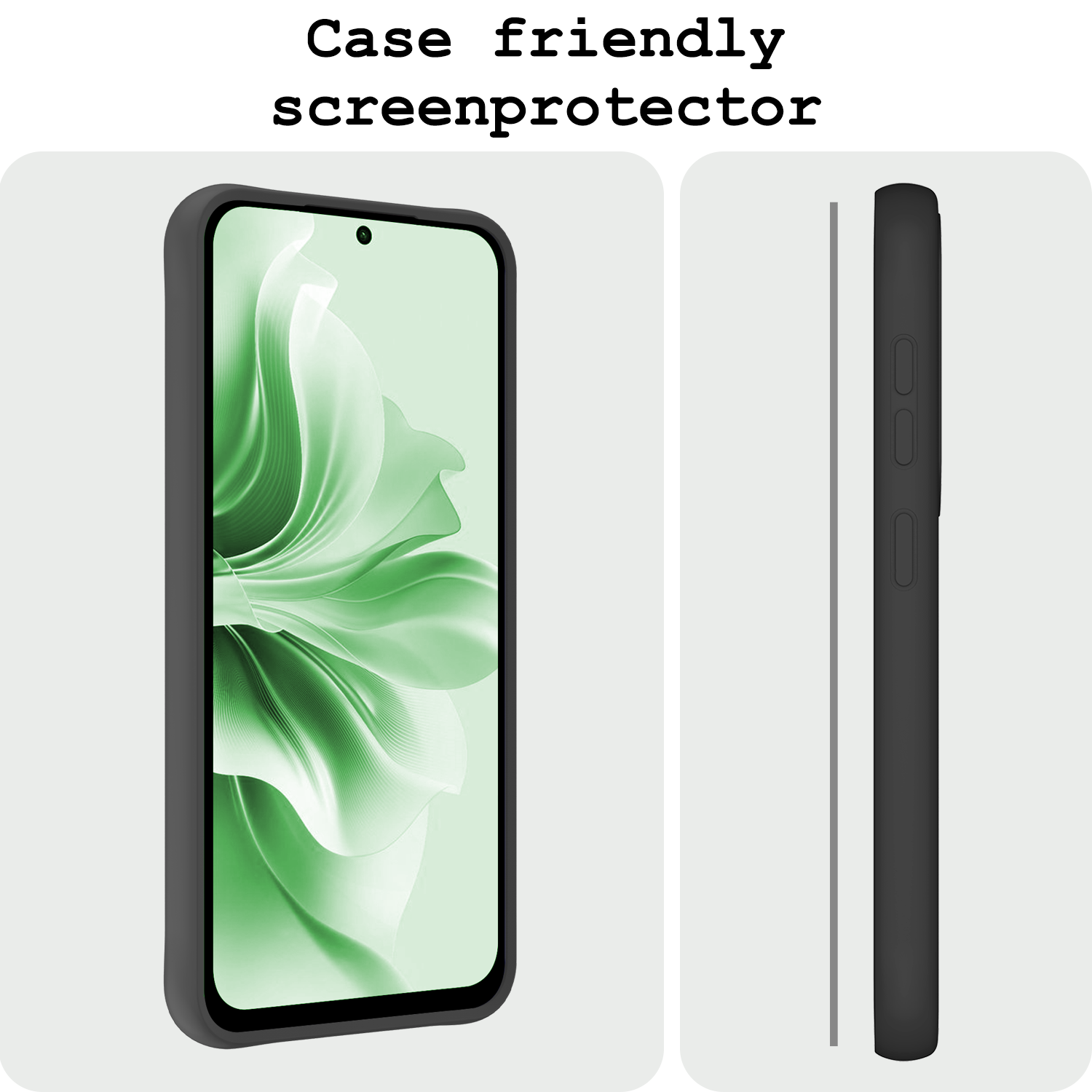 BASEY. Screenprotector Geschikt voor Oppo Reno11 F Screenprotector Glas Gehard Tempered Glass - Screenprotector Geschikt voor Oppo Reno11 F Screen Protector Screen Cover