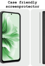 BASEY. Screenprotector Geschikt voor Oppo Reno11 F Screenprotector Glas Gehard Tempered Glass - Screenprotector Geschikt voor Oppo Reno11 F Screen Protector Screen Cover - 2 PACK