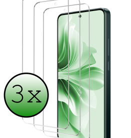 BASEY. BASEY. Oppo Reno11 F Screenprotector Glas - 3 PACK