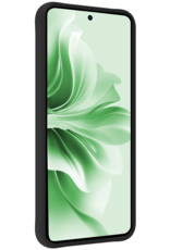 BASEY. Hoesje Geschikt voor Oppo Reno11 F Hoesje Siliconen Case Hoes - Hoes Geschikt voor Oppo Reno11 F Hoes Cover Case - Zwart