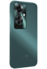 BASEY. Hoesje Geschikt voor Oppo Reno11 F Hoesje Siliconen Case Hoes Met Screenprotector - Hoes Geschikt voor Oppo Reno11 F Hoes Cover Case - Transparant