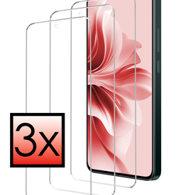 NoXx NoXx Oppo Reno11 F Screenprotector Glas - 3 PACK