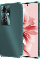 NoXx Hoesje Geschikt voor Oppo Reno11 F Hoesje Siliconen Shock Proof Case Hoes - Hoes Geschikt voor Oppo Reno11 F Hoes Cover Case Shockproof - Transparant