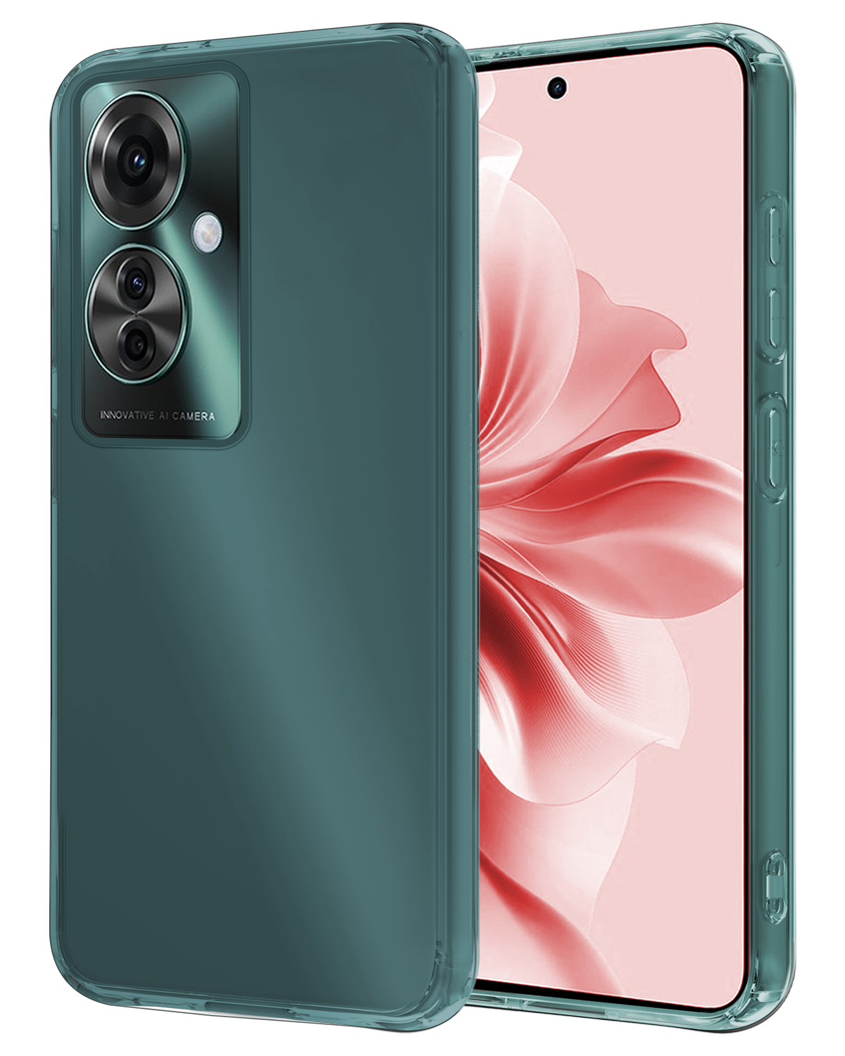 NoXx Hoesje Geschikt voor Oppo Reno11 F Hoesje Siliconen Case Hoes - Hoes Geschikt voor Oppo Reno11 F Hoes Cover Case - Transparant