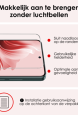 NoXx Hoesje Geschikt voor Oppo Reno11 F Hoesje Siliconen Case Hoes Met Screenprotector - Hoes Geschikt voor Oppo Reno11 F Hoes Cover Case - Transparant