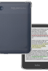 BASEY. Hoesje Geschikt voor Kobo Clara Colour Tablethoes Shockbestendig Back Cover Siliconen Tablet Case - Transparant