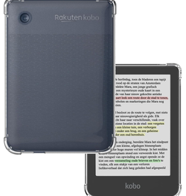 BASEY. BASEY. Kobo Clara Colour Hoesje Siliconen - Transparant