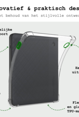 BASEY. Hoesje Geschikt voor Kobo Libra Colour Tablethoes Shockbestendig Back Cover Siliconen Tablet Case - Transparant