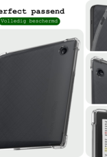 BASEY. Hoesje Geschikt voor Kobo Libra Colour Tablethoes Shockbestendig Back Cover Siliconen Tablet Case - Transparant